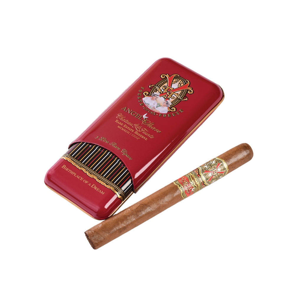 Arturo Fuente Fuente Opus X Angel's Share D'Chateau Tin 3s 阿图罗·富恩特 巨著天使的分享 窖藏庄园 铁盒 3支/盒