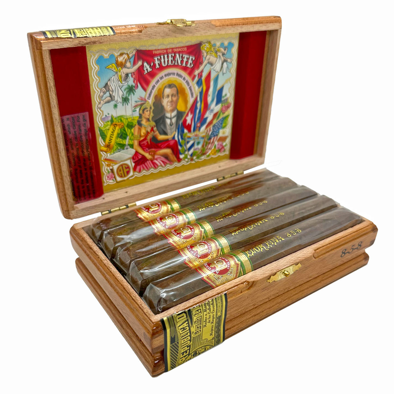 Arturo Fuente Gran Reserva Flor Fina 8-5-8 Natural 10s 阿图罗·富恩特 格兰珍藏 费尔菲娜 8-5-8 自然叶 10支/盒