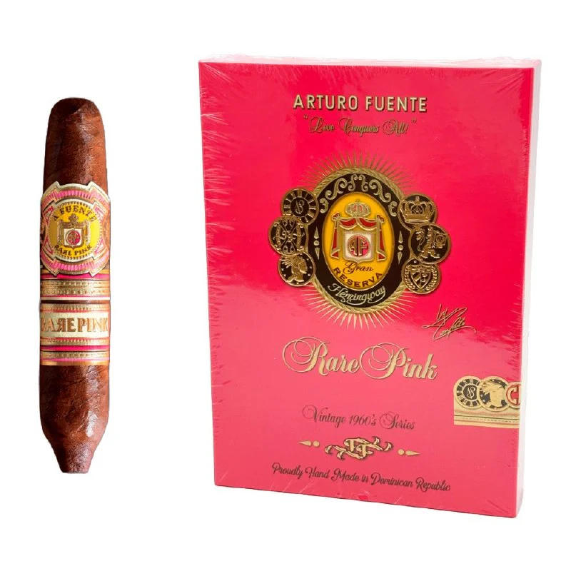 Arturo Fuente Rare Pink Vintage 1960's Series Work of Art 5s 阿图罗 富恩特 稀有粉1960s系列 艺术作品 5支/盒