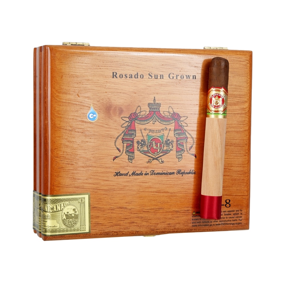 ARTURO FUENTE FLOR FINA ROSADO SUN GROWN 8-5-8 20s 阿图罗·富恩特 弗洛尔·菲娜​​ 罗萨多 日晒 8-5-8 20支/盒
