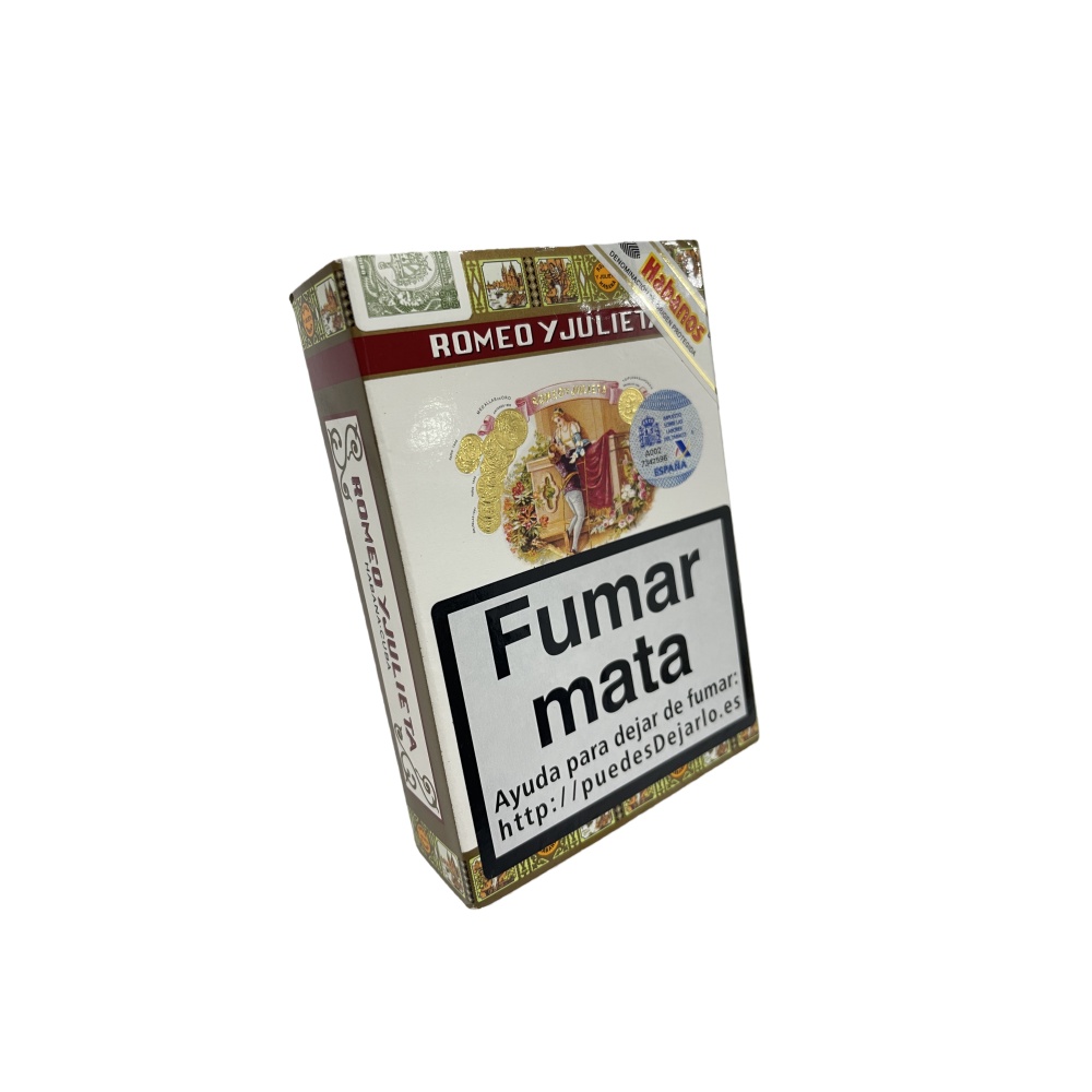 ROMEO Y JULIETA PETIT CHURCHILLS TUBOS 3s 罗密欧与朱丽叶 小丘吉尔纸盒铝管 3支/盒