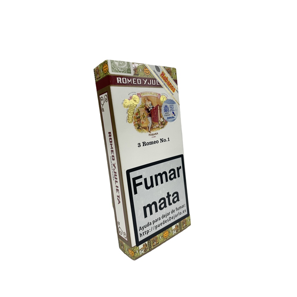 ROMEO Y JULIETA No.1 3s 罗密欧与朱丽叶 一号纸盒铝管 3支/盒