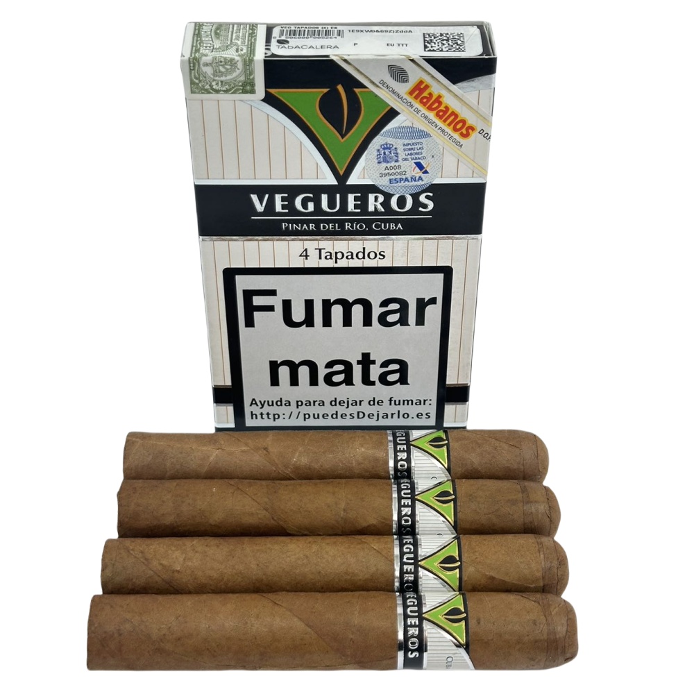 VEGUEROS TAPADOS 4s 威古洛 塔帕多纸盒 4支/盒