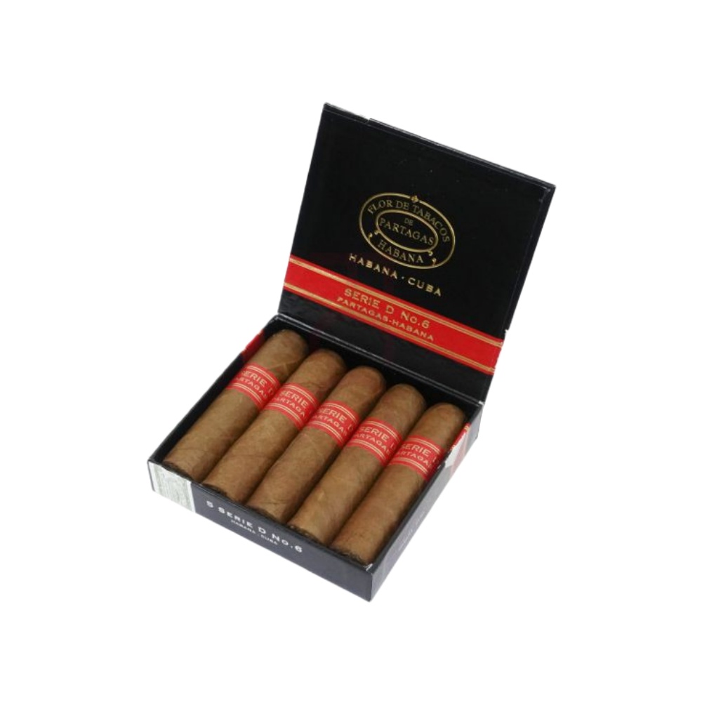 PARTAGAS SERIE D No.6 5s 帕特加斯 D6号纸盒 5支/盒