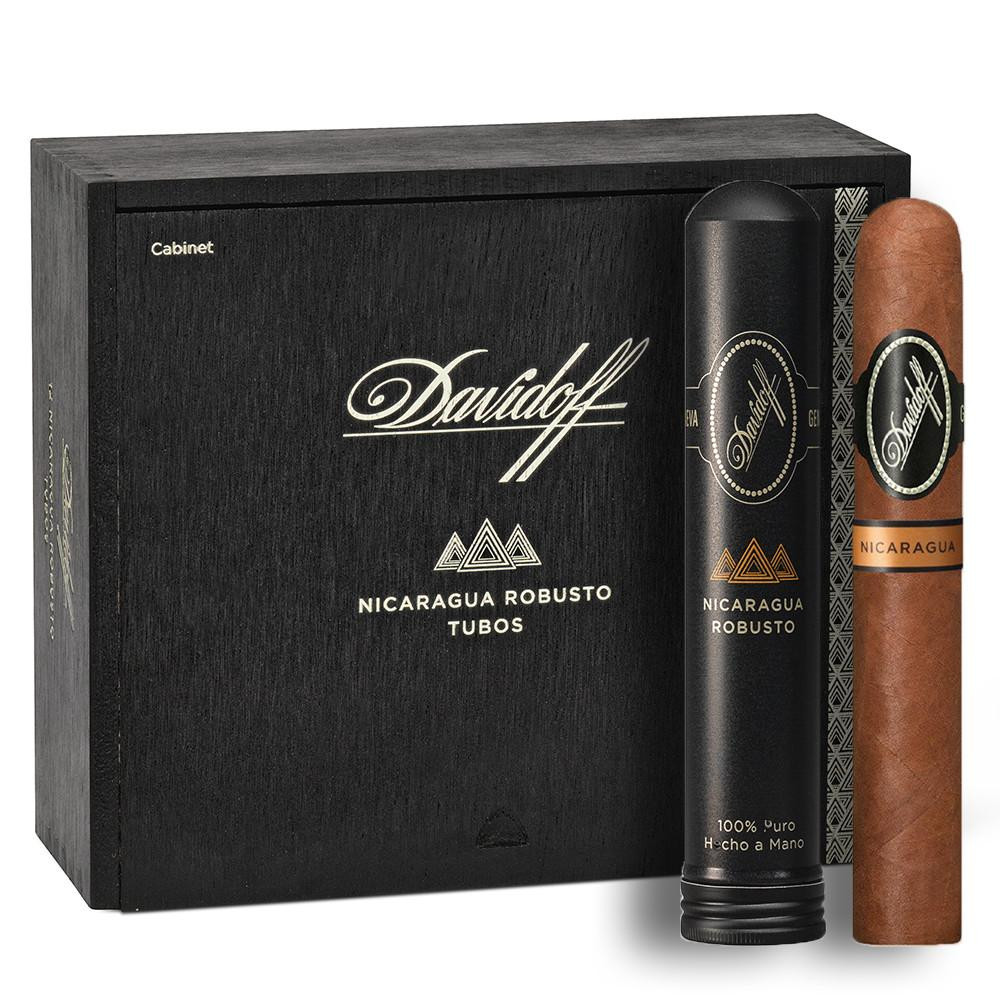 Davidoff Nicaragua Robusto Tubos 12s 大卫杜夫 尼加拉瓜 罗布图 铝管 12支/盒