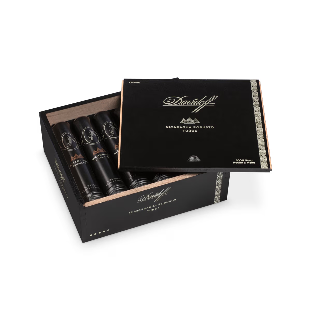 Davidoff Nicaragua Robusto Tubos 12s 大卫杜夫 尼加拉瓜 罗布图 铝管 12支/盒