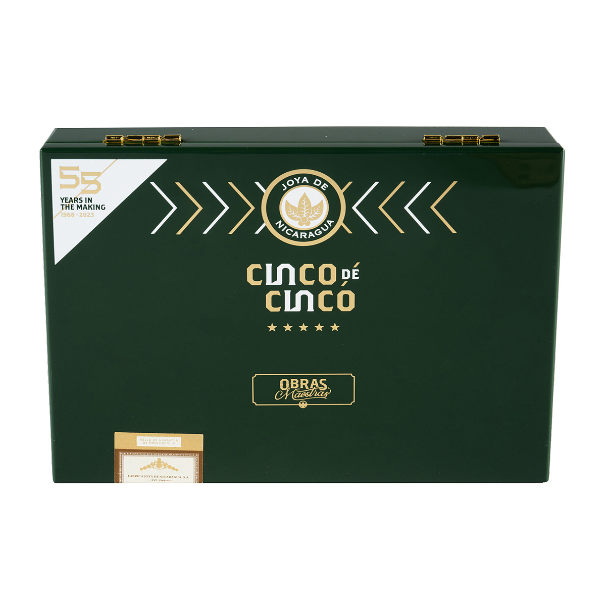 Joya de Nicaragua Cinco de Cinco Robusto Gordo 10s 尼加拉瓜珍宝 五十五周年  大罗布图  10支/盒