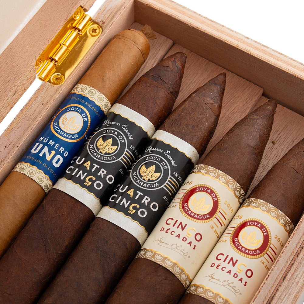 Joya de Nicaragua Selección Especial Obras Maestras Collection 5s 尼加拉瓜珍宝 特别精选 大师杰作 系列套装 5支/盒