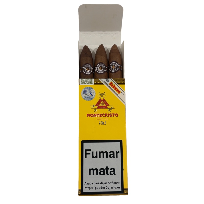 MONTECRISTO No.2 3s 蒙特 二号纸盒 3支/盒