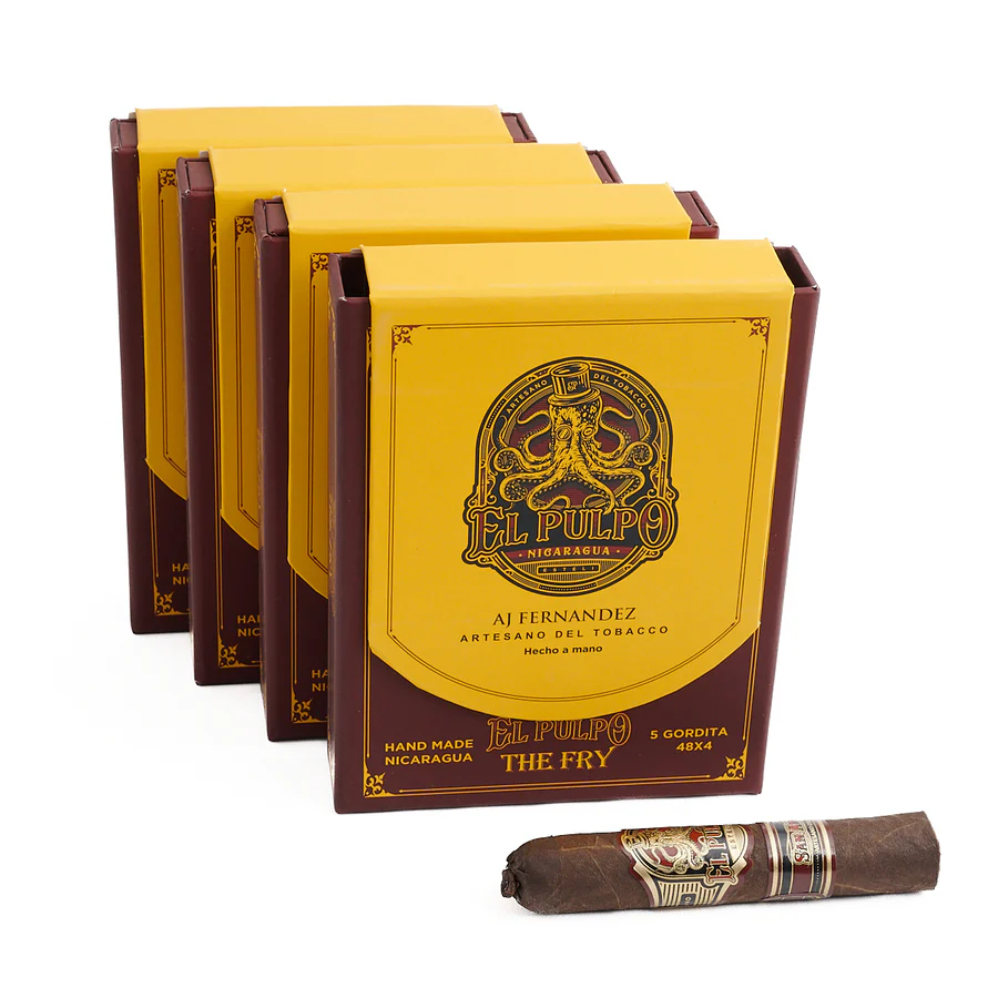 El Pulpo The Fry Gordita 5s  章鱼 幼体 戈迪塔 5支/盒