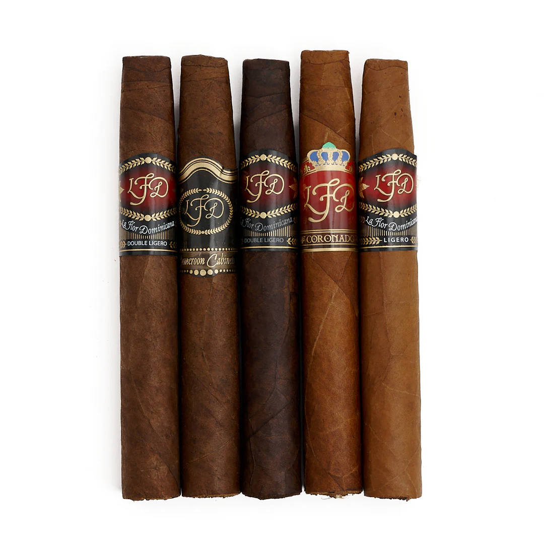La Flor Dominicana Chisel Selection Sampler 5s 多米尼加之花 扁凿型 精选 5支/盒