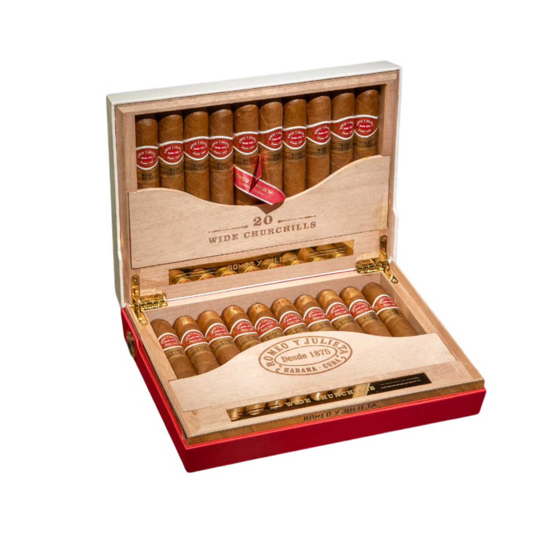 Romeo y Julieta Wide Churchill Travel Humidor 20s 罗密欧与朱丽叶 宽丘吉尔 旅行保湿盒版 20支/盒