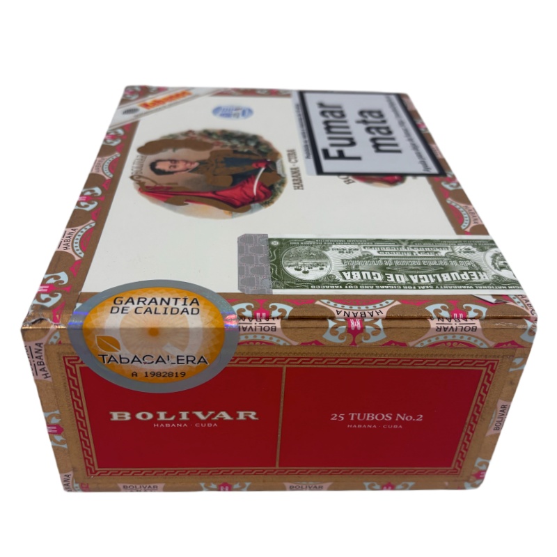 BOLIVAR TUBOS No.2 玻利瓦尔 2号铝管 25支/盒