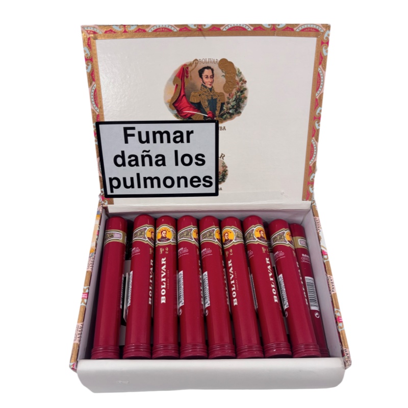 BOLIVAR TUBOS No.2 玻利瓦尔 2号铝管 25支/盒