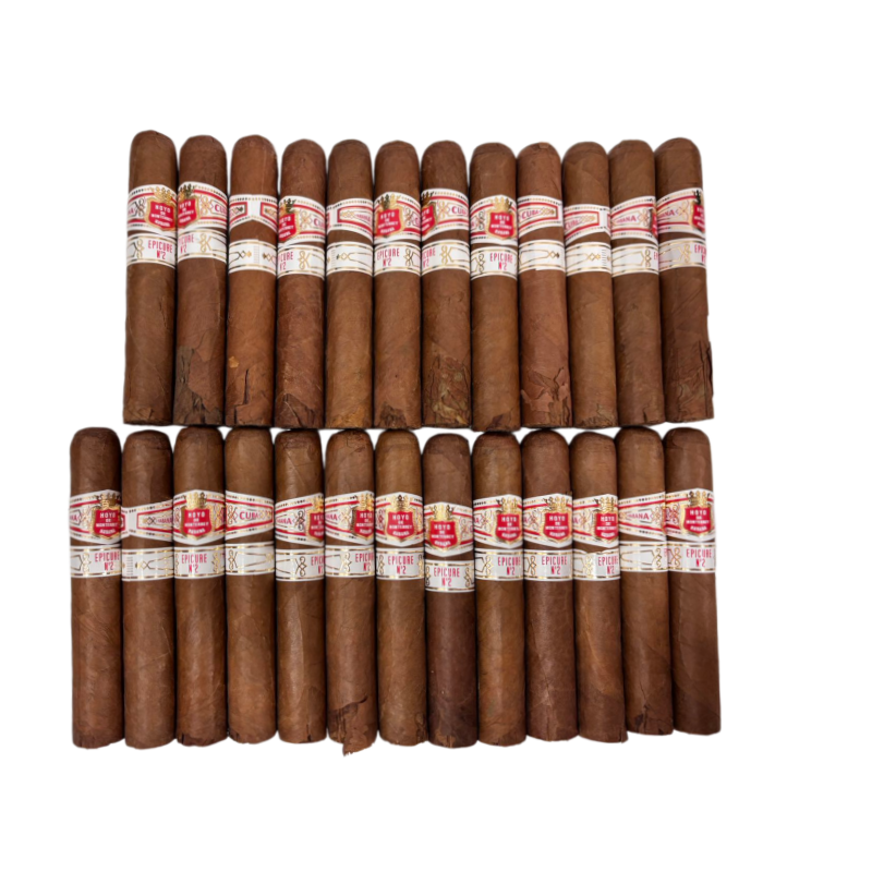 HOYO de MONTERREY EPICURE No.2 25s 好友 逍遥二号 25支 破损样盒 编号 （159）