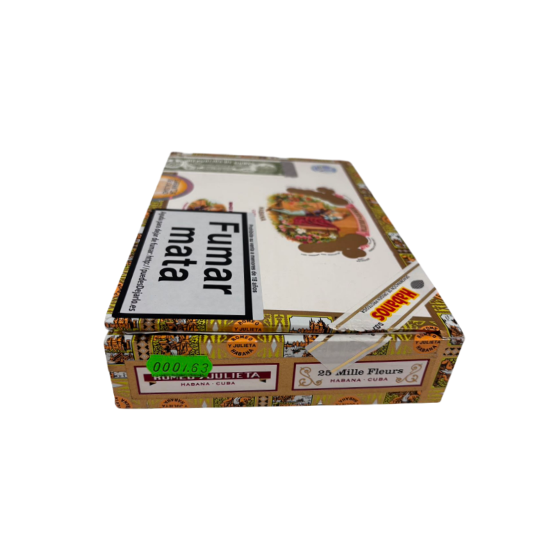 ROMEO Y JULIETA MILLE FLEURS 25s 罗密欧与朱丽叶 妙丽 25支 破损样盒 编号 （163）