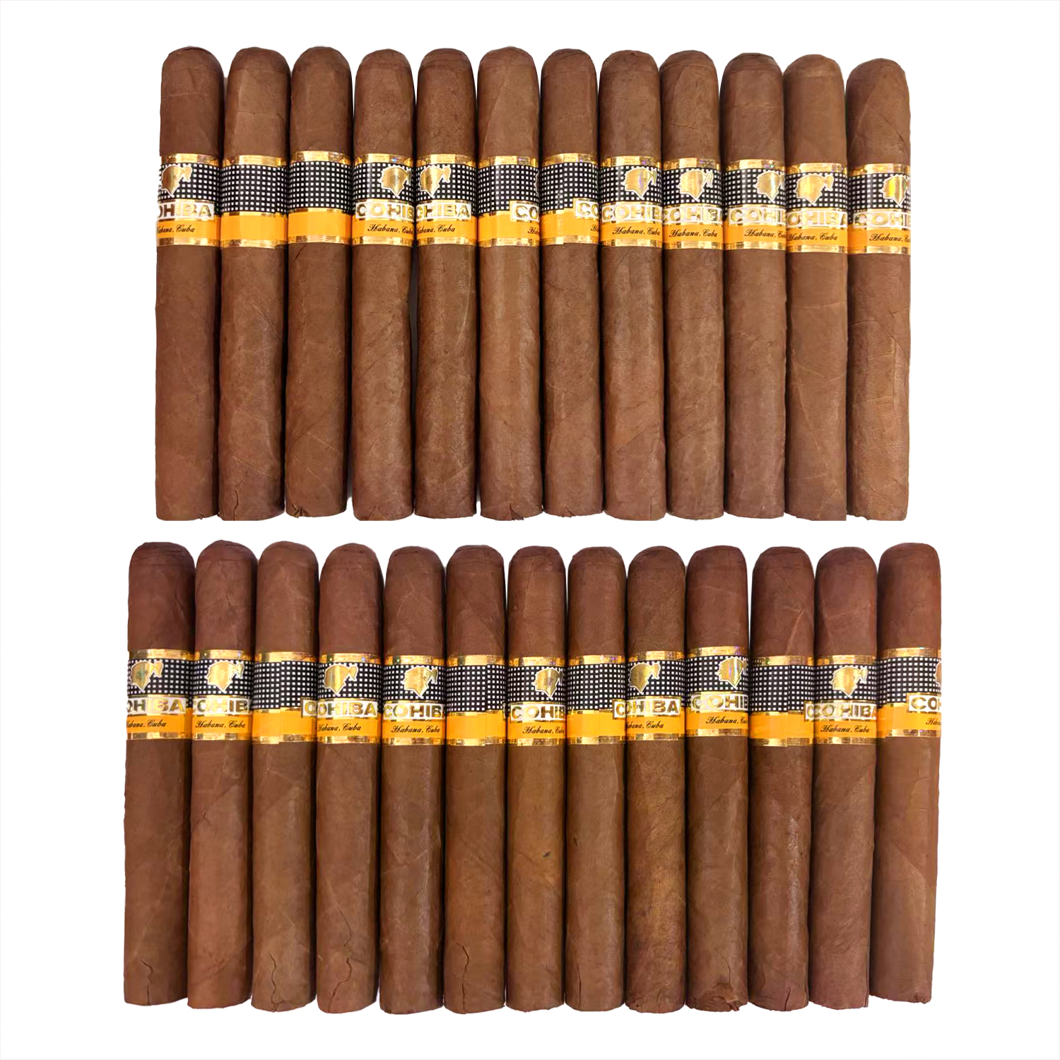 COHIBA  SIGLO II  25s 高希霸 世纪二号 木盒 25支破损样盒 编号 （179）