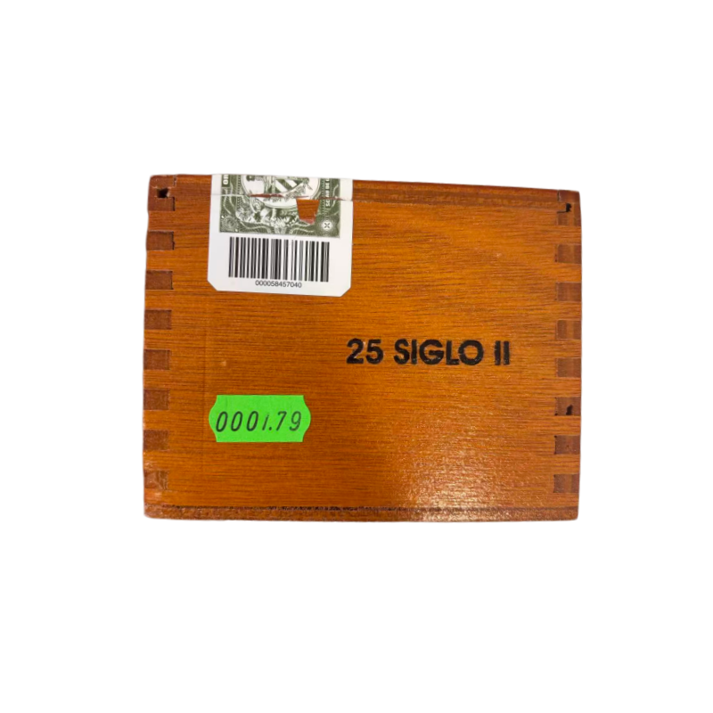 COHIBA  SIGLO II  25s 高希霸 世纪二号 木盒 25支破损样盒 编号 （179）