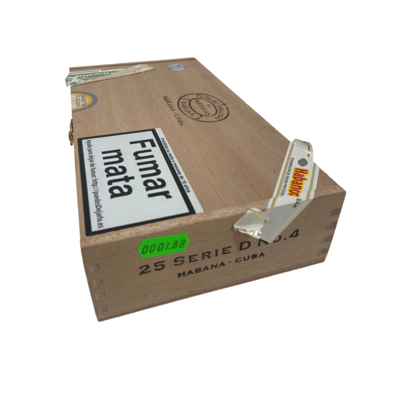 PARTAGAS SERIE D No.4 25s 帕特加斯 D4号 25支破损样盒 编号 （188）
