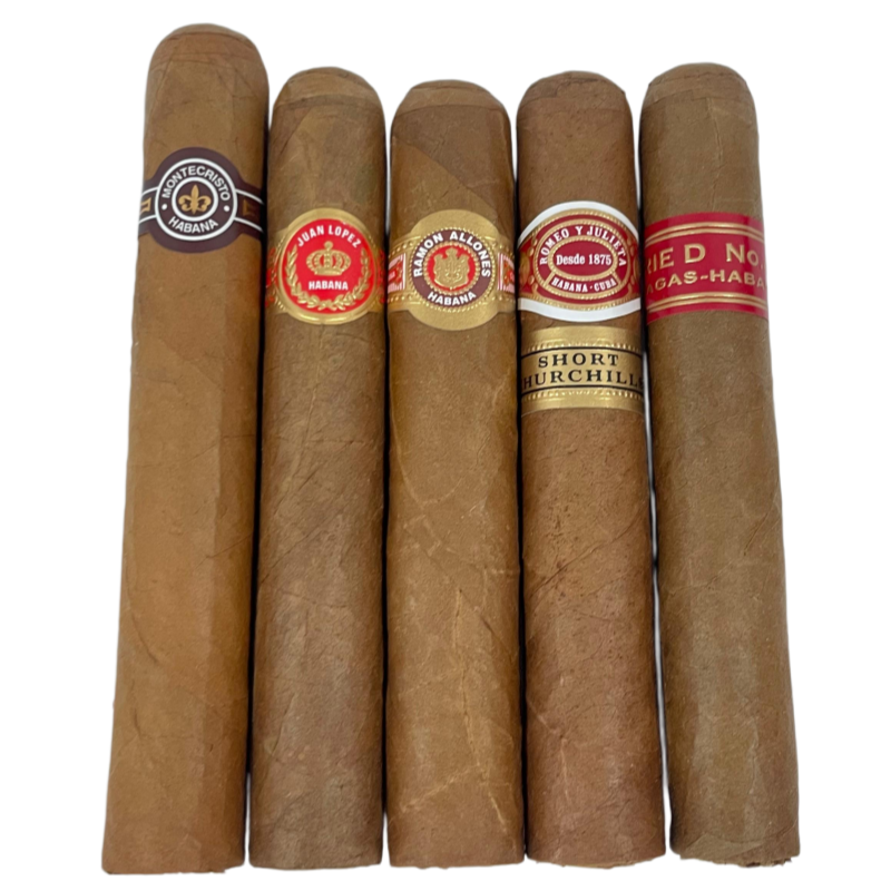 Cuba Habanos The Robusto Standard 5s 古巴哈瓦那 罗布图 品鉴包 5支/包(HP-08)