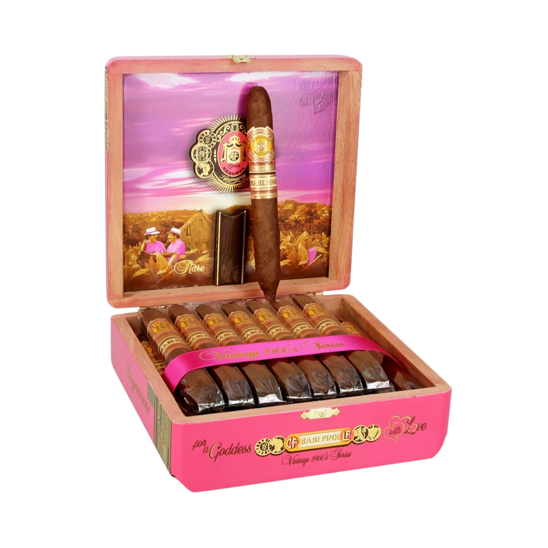 Arturo Fuente Rare Pink Vintage 1960s Series Signature 25s 阿图罗 富恩特1960稀有粉系列 签名 25支/盒