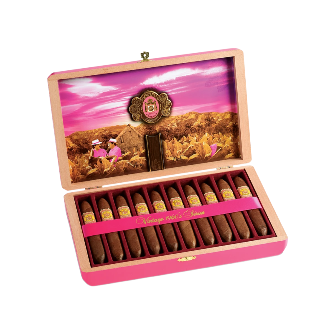 Arturo Fuente Rare Pink Vintage 1960's Series Happy Ending 10s 阿图罗 富恩特 1960稀有粉系列 快乐结局 10支/盒