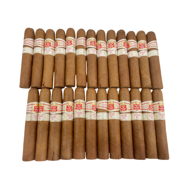 HOYO de MONTERREY EPICURE No.2 25s 好友 逍遥二号 25支 破损样盒 编号 （198）