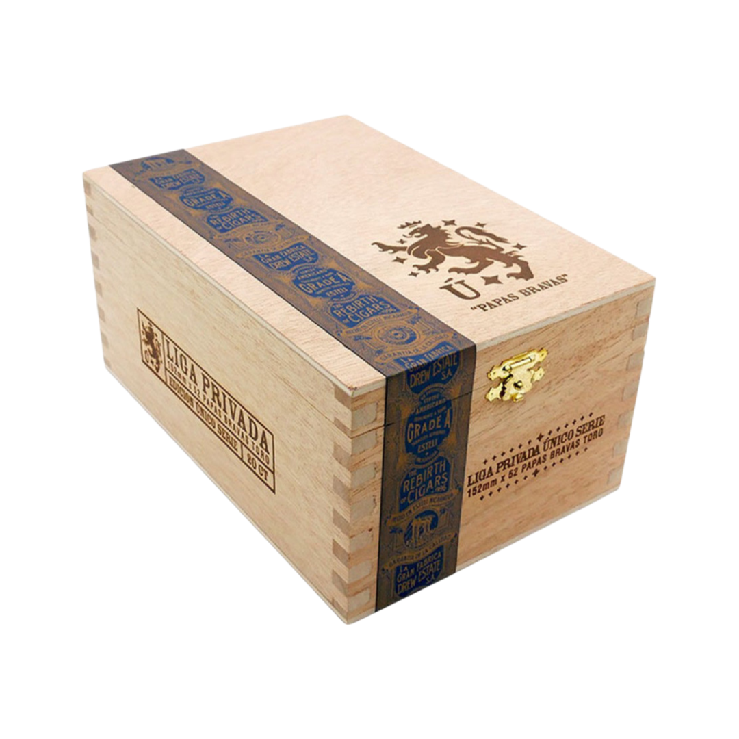 Liga Privada Único Serie Papas Bravas Robusto 20s 私人联盟 独角兽系列 炸土豆 罗布图 20支/盒