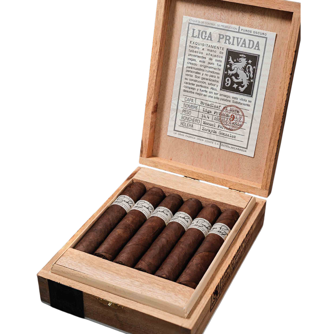 Liga Privada No. 9 Robust Edición Limitada 12s 私人联盟 九号 罗布图 限量版 12支/盒