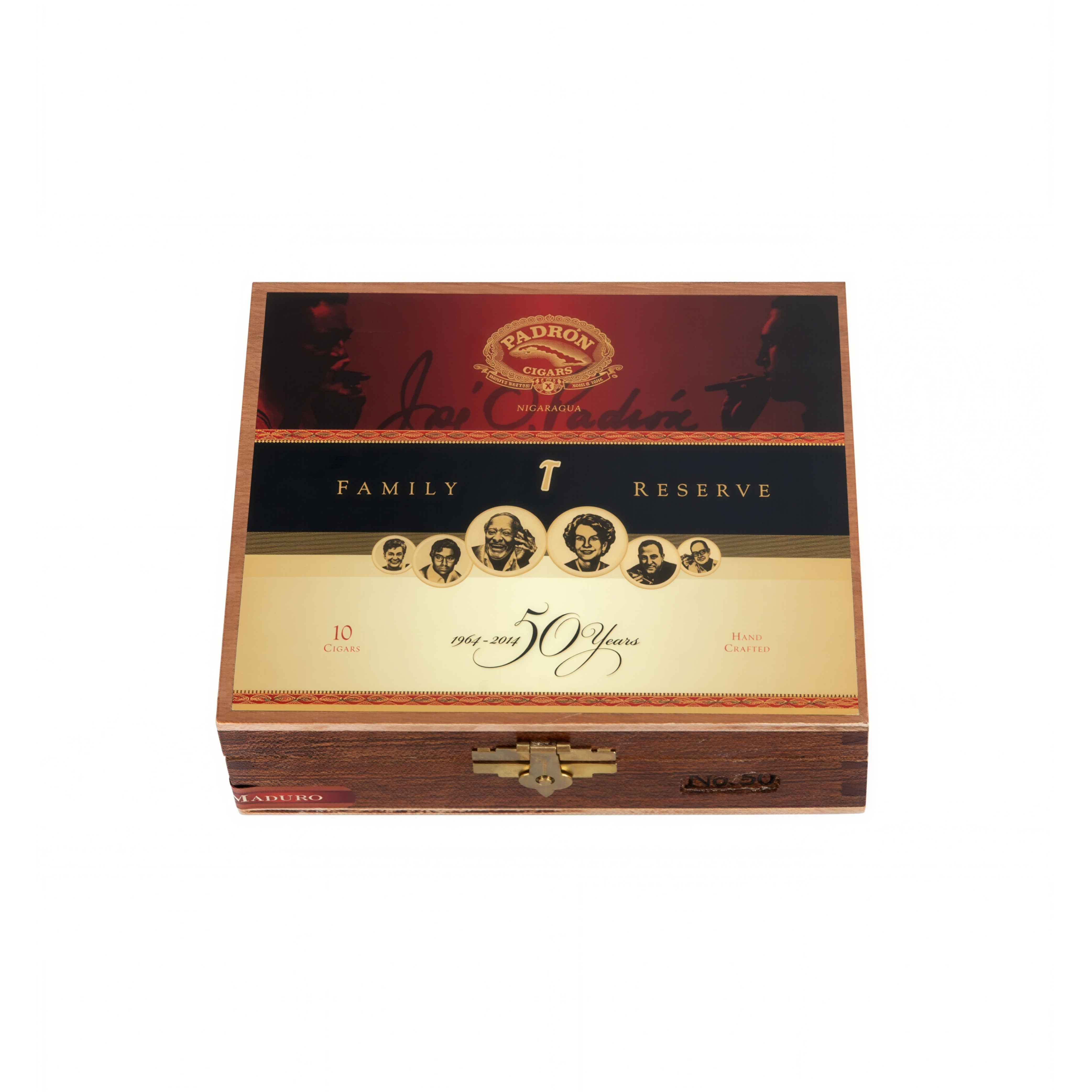 PADRON FAMILY RESERVE NO.50 NATURAL 10'S 帕德龙 家族珍藏 50 号 自然 10支/盒