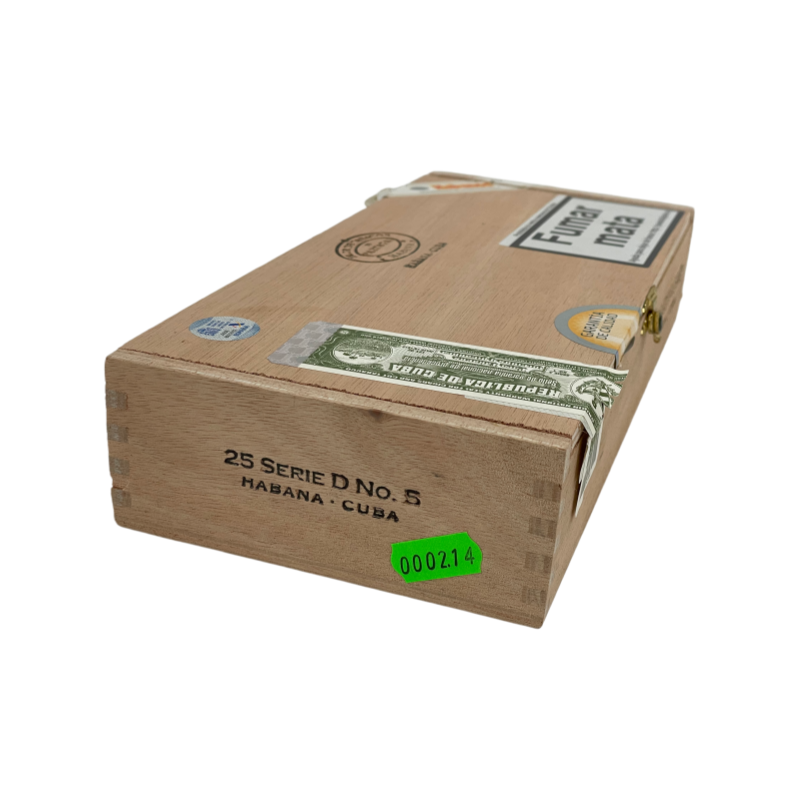 PARTAGAS SERIE D No.5 25s 帕特加斯 D5号 25支 破损样盒 编号 （214）