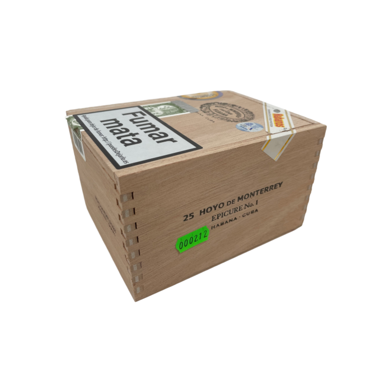 HOYO de MONTERREY EPICURE No.1 25s 好友 逍遥一号 25支 破损样盒 编号 （212）