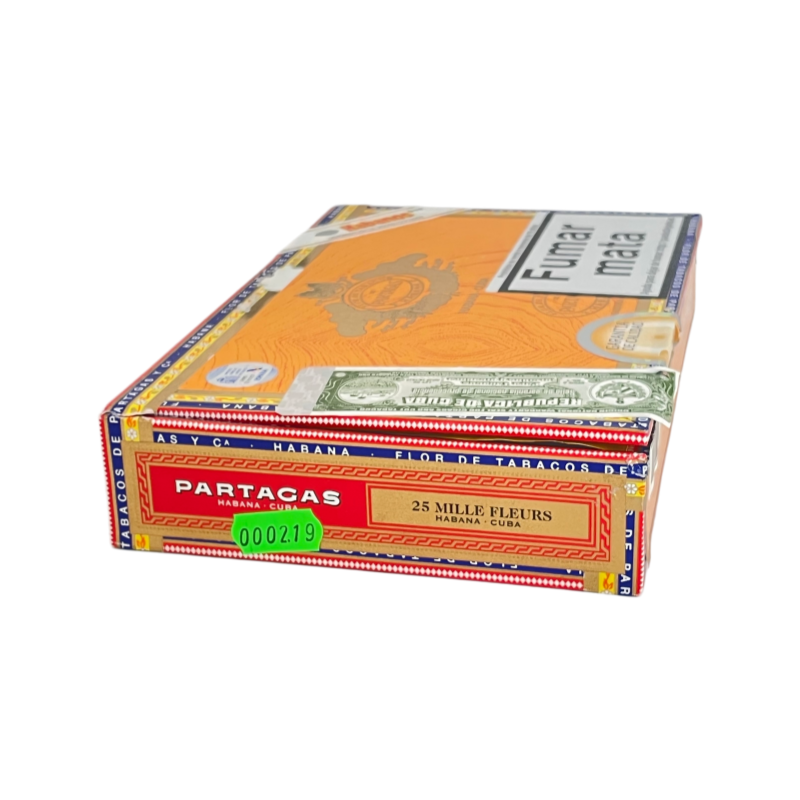 PARTAGAS MILLE FLEURS 25s 帕特加斯 妙丽 25支 破损样盒 编号 （219）