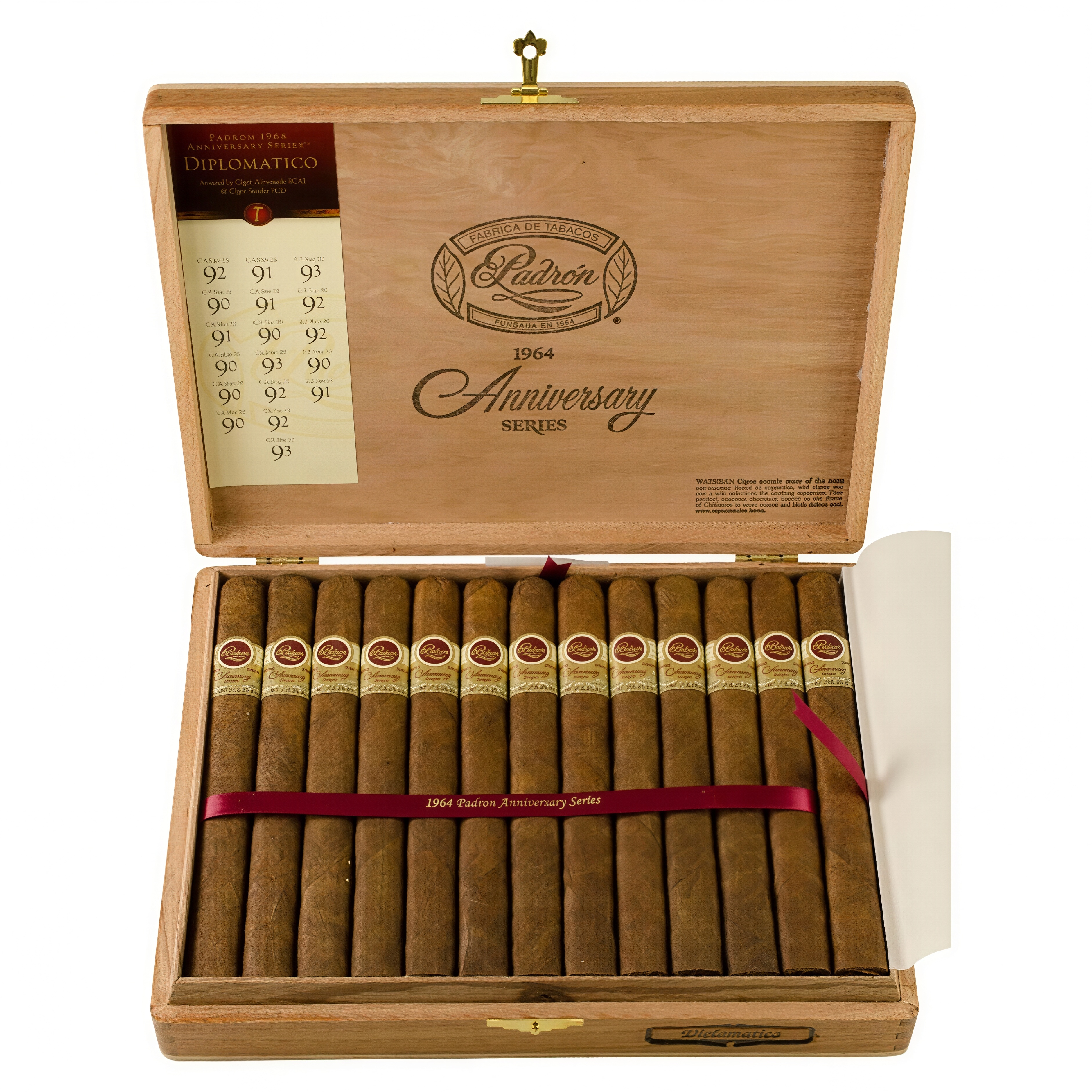 Padron Serie 1964 Diplomatico Natural 25s 帕德龙 1964系列 外交官 自然 25支/盒