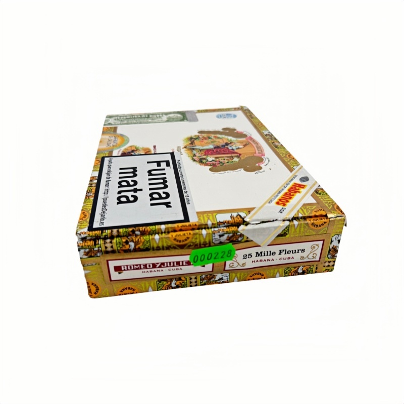 ROMEO Y JULIETA  MILLE FLEURS  25s 罗密欧与朱丽叶 妙丽 25支 破损样盒 编号 （228）
