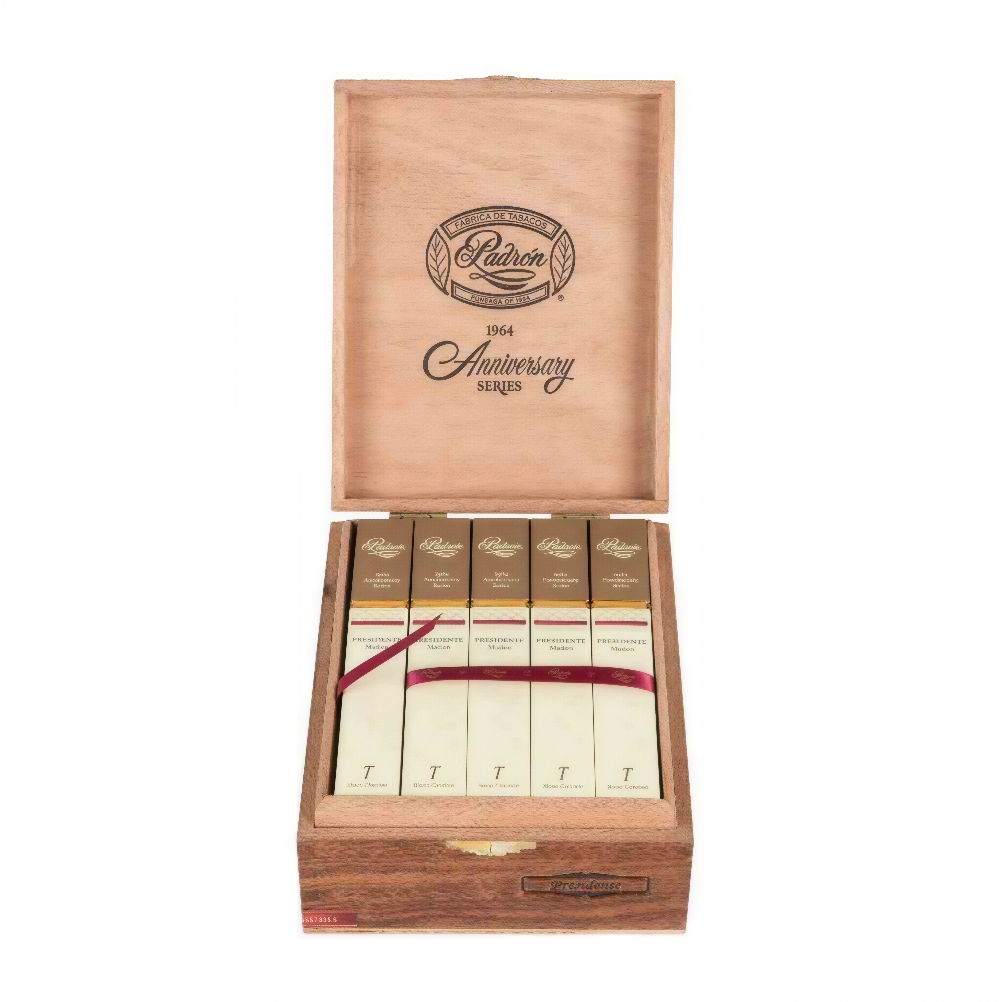 Padron Serie 1964 Anniversary Presidente Square Tube Maduro 15s 帕德龙 1964周年系列 总统方管 马杜罗 15支装