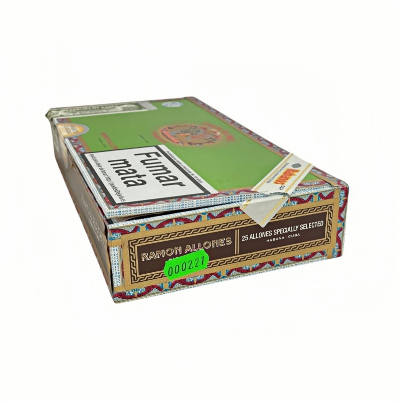 RAMON ALLONES SPECIALLY SELECTED 25s  雷蒙阿龙 特别精选 25支 破损样盒 编号 （221）