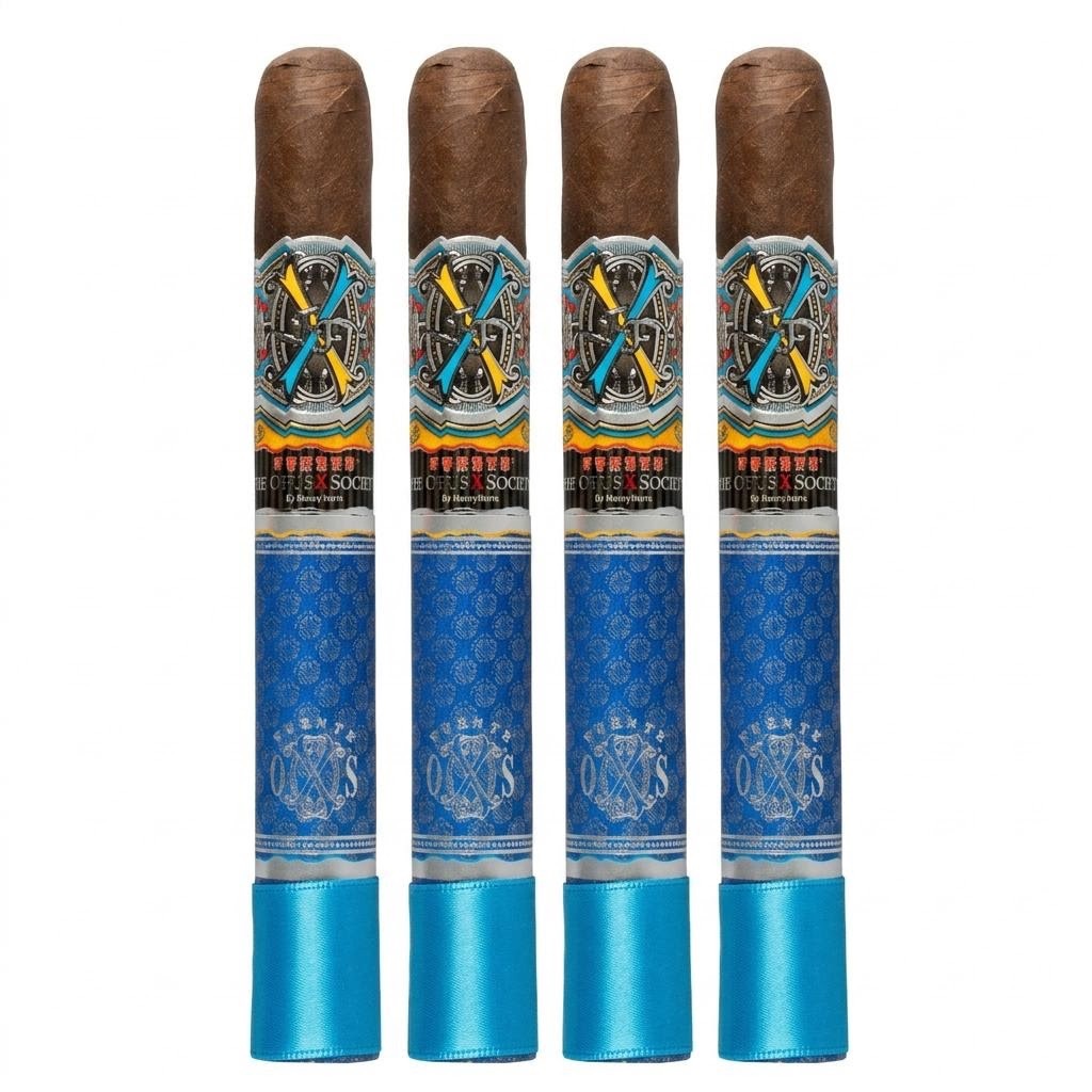 Arturo Fuente Fuente OpusX La Edición de la Sociedad 4s 阿图罗·富恩特 巨著X协会 4支/包