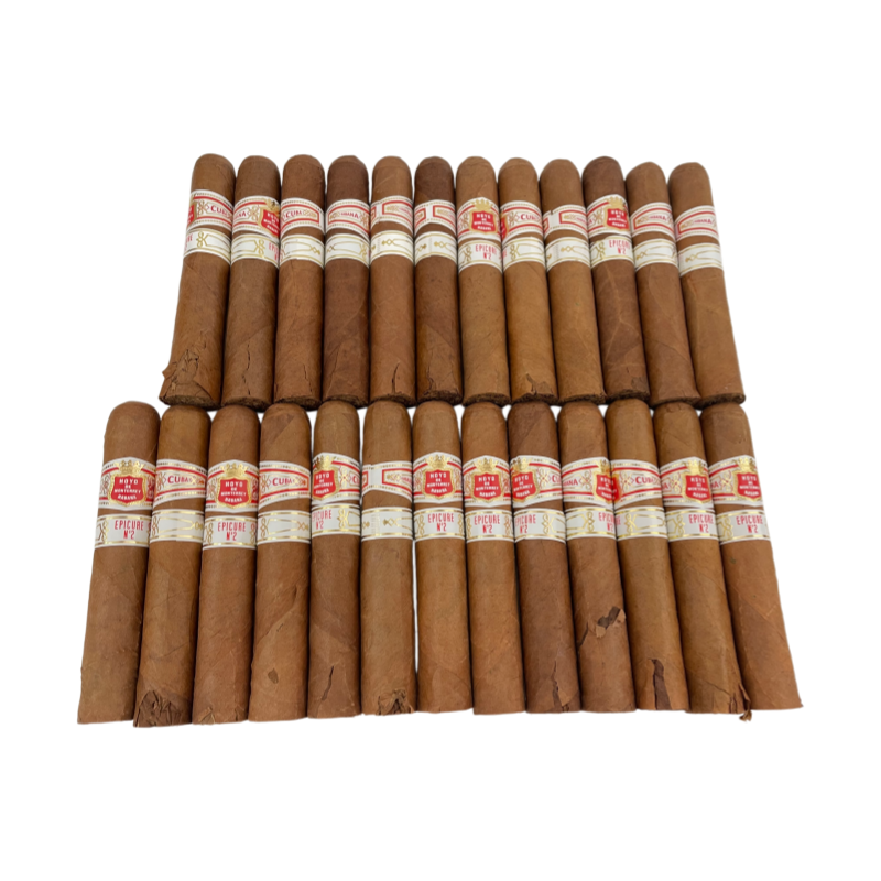 HOYO de MONTERREY EPICURE No.2 25s 好友 逍遥二号 25支 破损样盒 编号 （242）