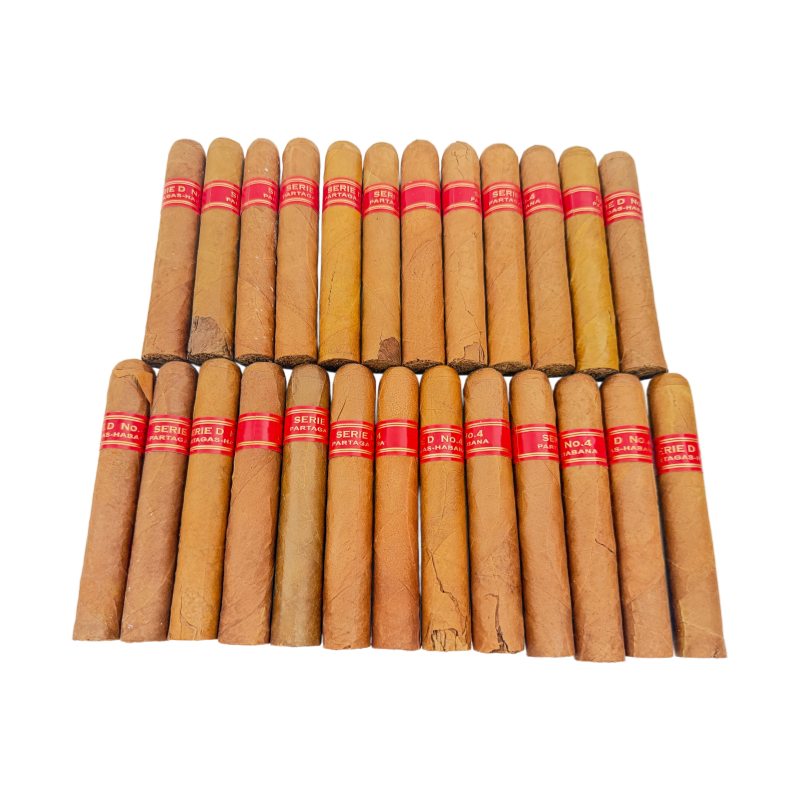 PARTAGAS SERIE D No.4 25s 帕特加斯 D4号 25支 破损样盒 编号 （237）