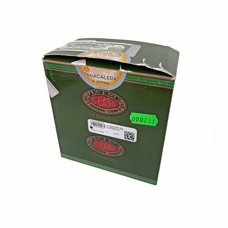 LA FLOR DE CANO ELEGIDOS 15s 拉弗洛尔．德卡诺 精选纸盒 15支 破损样盒 编号 （251）