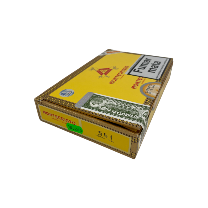 MONTECRISTO No.4 24s 蒙特 四号 24支  破损样盒 编号 （263）