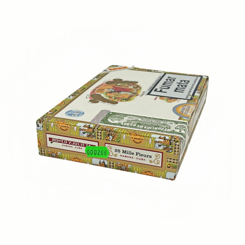 ROMEO Y JULIETA  MILLE FLEURS  25s 罗密欧与朱丽叶 妙丽 25支 破损样盒 编号 （266）