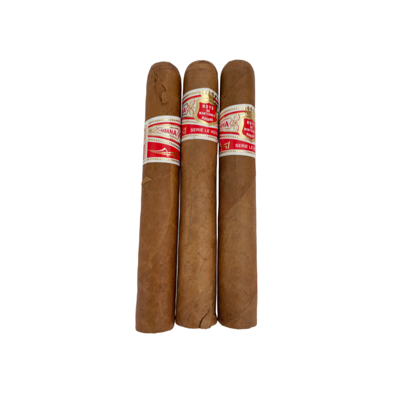 HOYO de MONTERREY SAN JUAN TUBOS 3s 好友 圣胡安 纸盒铝管 3支破损样盒 编号 （268）