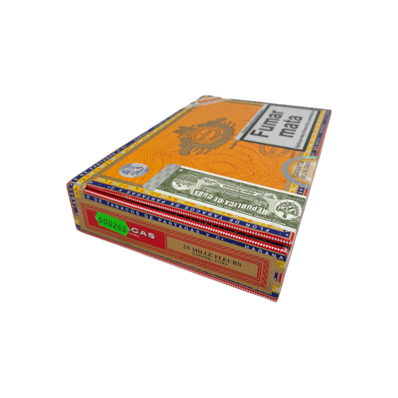 PARTAGAS MILLE FLEURS 25s 帕特加斯 妙丽 25支 破损样盒 编号 （269）