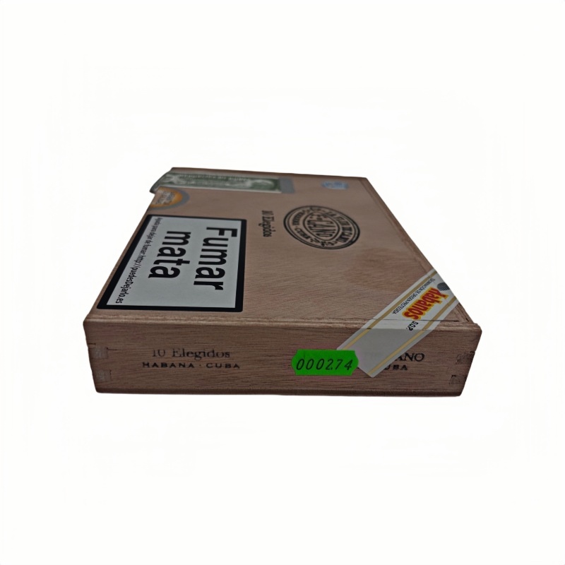 LA FLOR DE CANO ELEGIDOS 10s  拉弗洛尔．德卡诺 精选 木盒 10支  破损样盒 编号 （274）