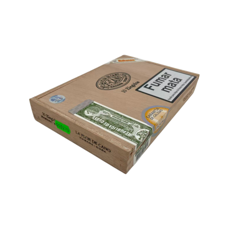 LA FLOR DE CANO ELEGIDOS 10s  拉弗洛尔．德卡诺 精选 木盒 10支 破损样盒 编号 （279）