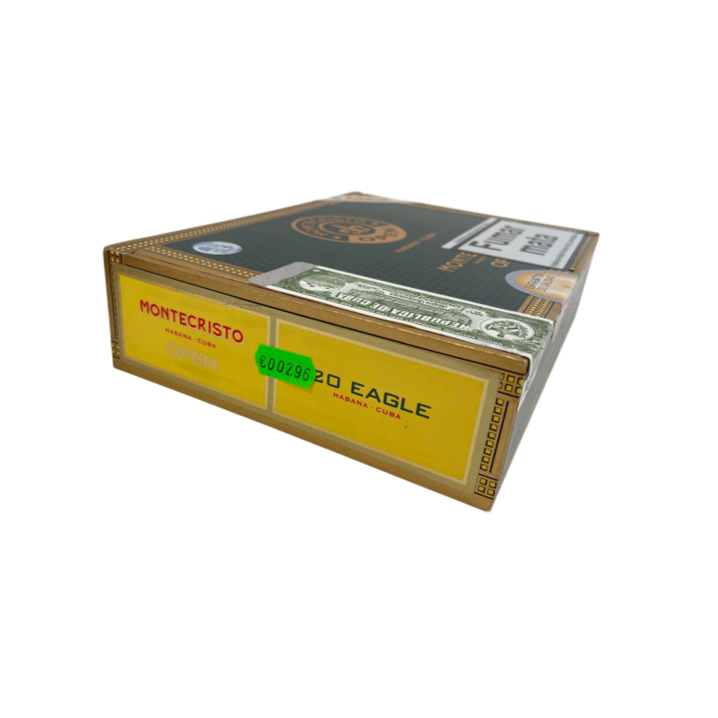 MONTECRISTO EAGLE  20s 蒙特 老鹰 20支 破损样盒 编号 （296）