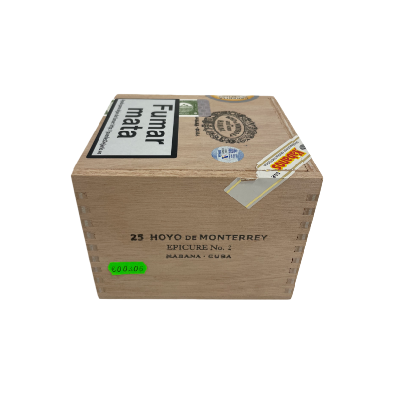 HOYO de MONTERREY EPICURE No.2 25s 好友 逍遥二号 25支 破损样盒 编号 （306）