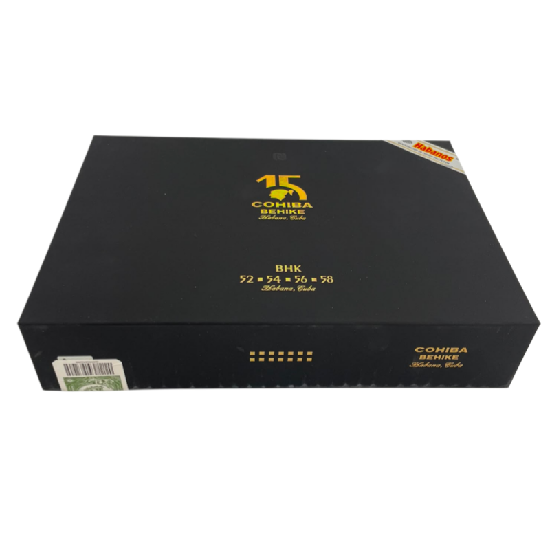 Cohiba Behike –BHK 52/54/56/58  4S 高希霸 15 周年纪念盒  4支/盒